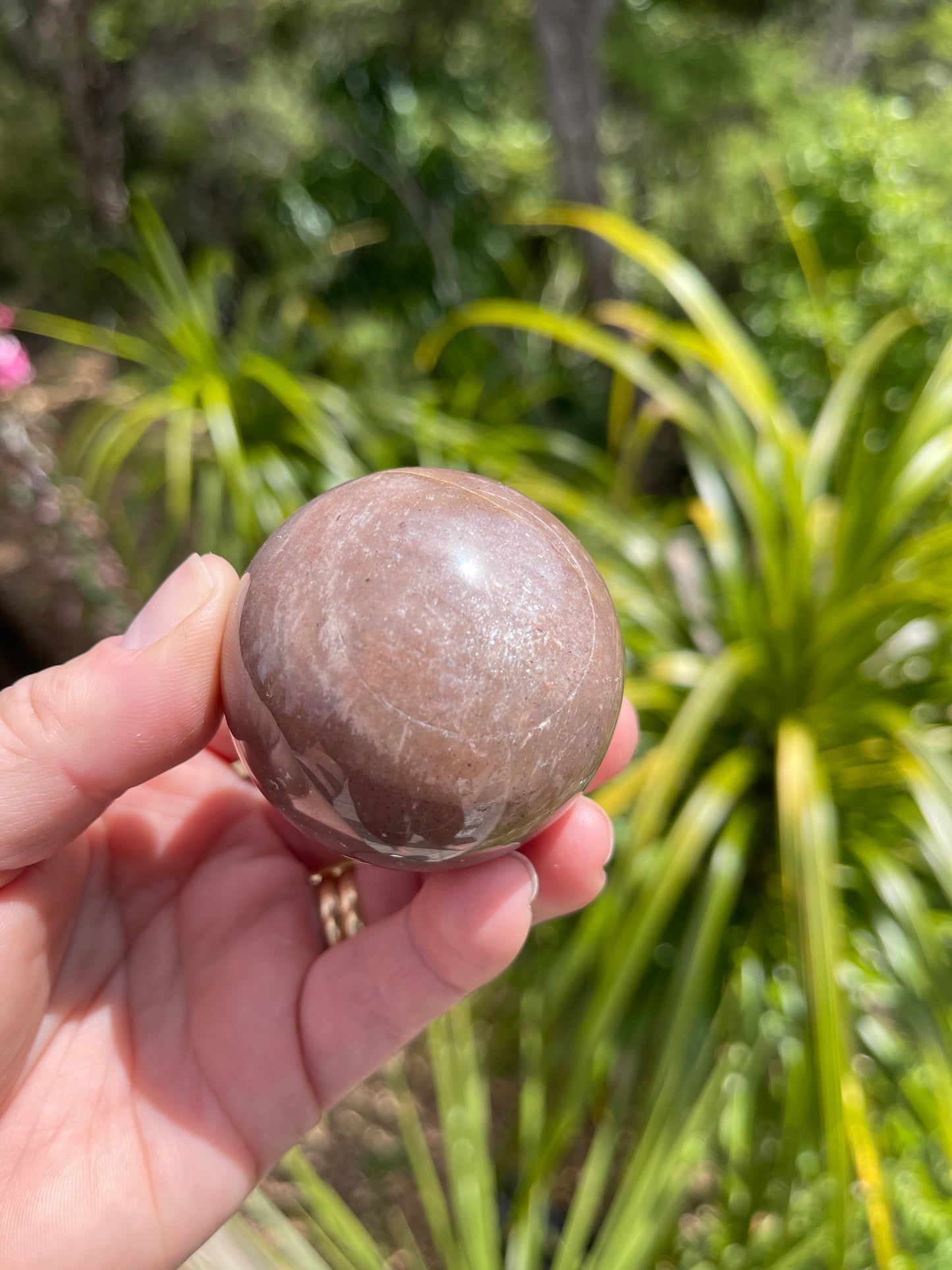 Sunstone and Moonstone Mix Sphere