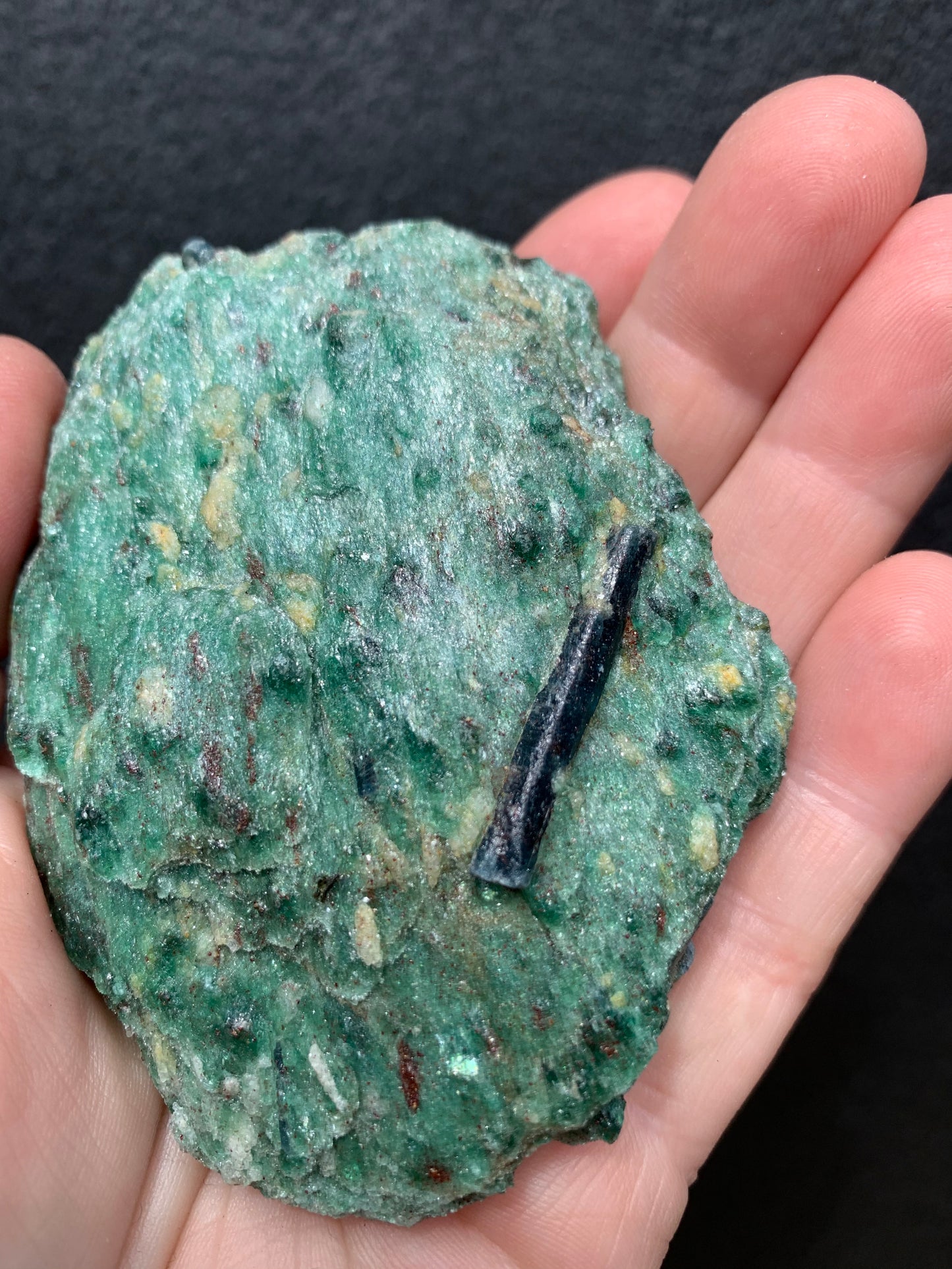 Fuchsite with Kyanite