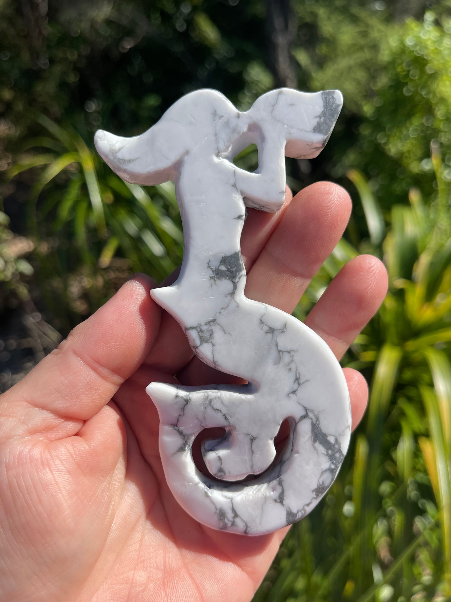 Howlite Mermaid