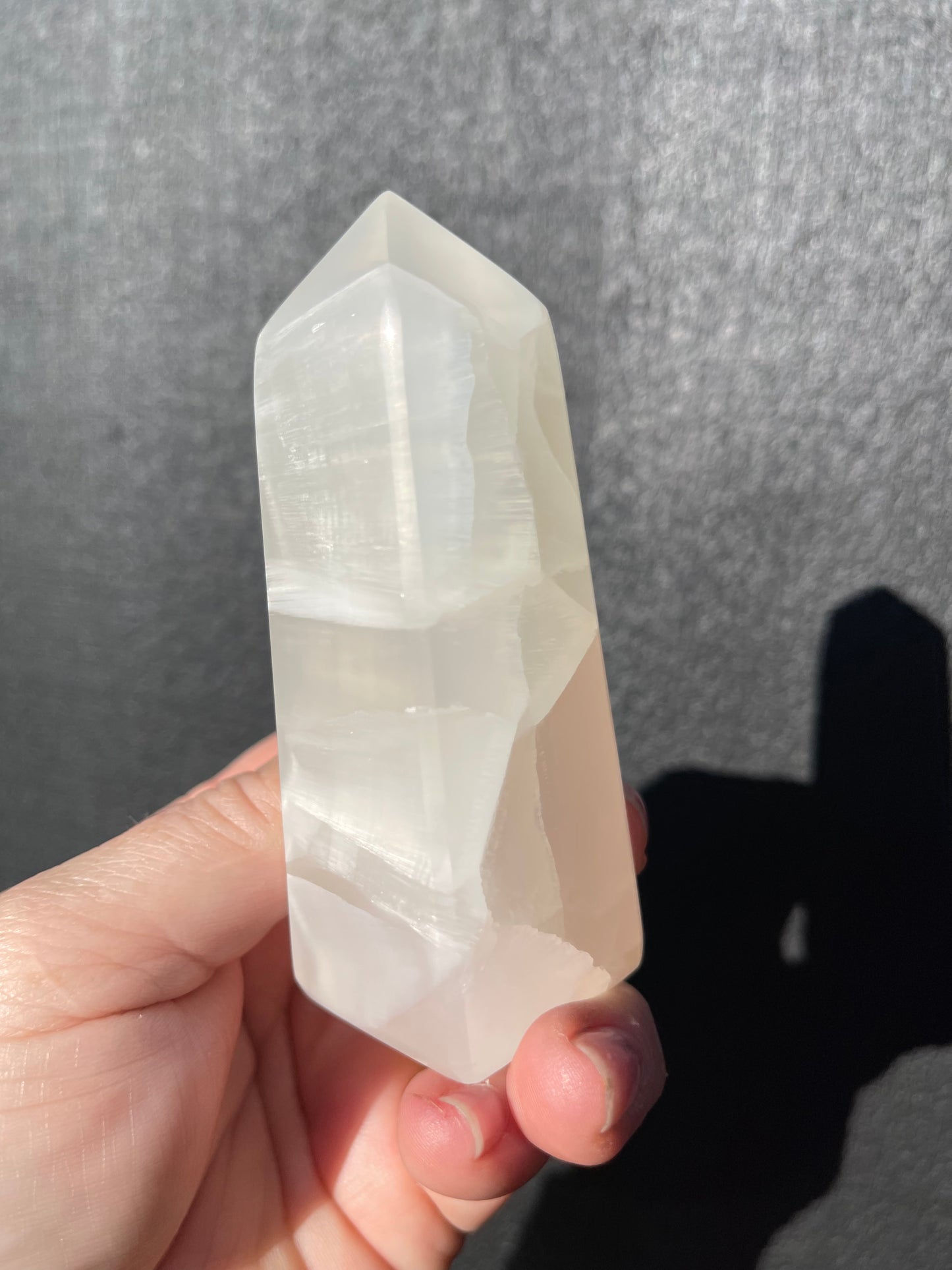 White Calcite Tower