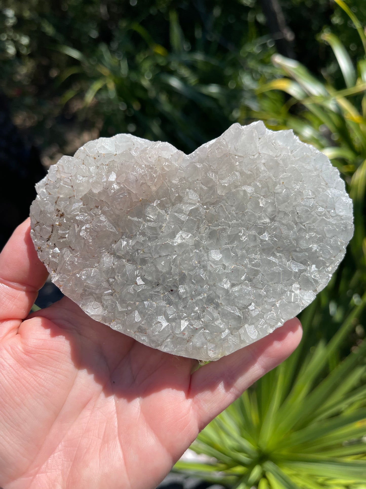 Quartz Cluster Heart