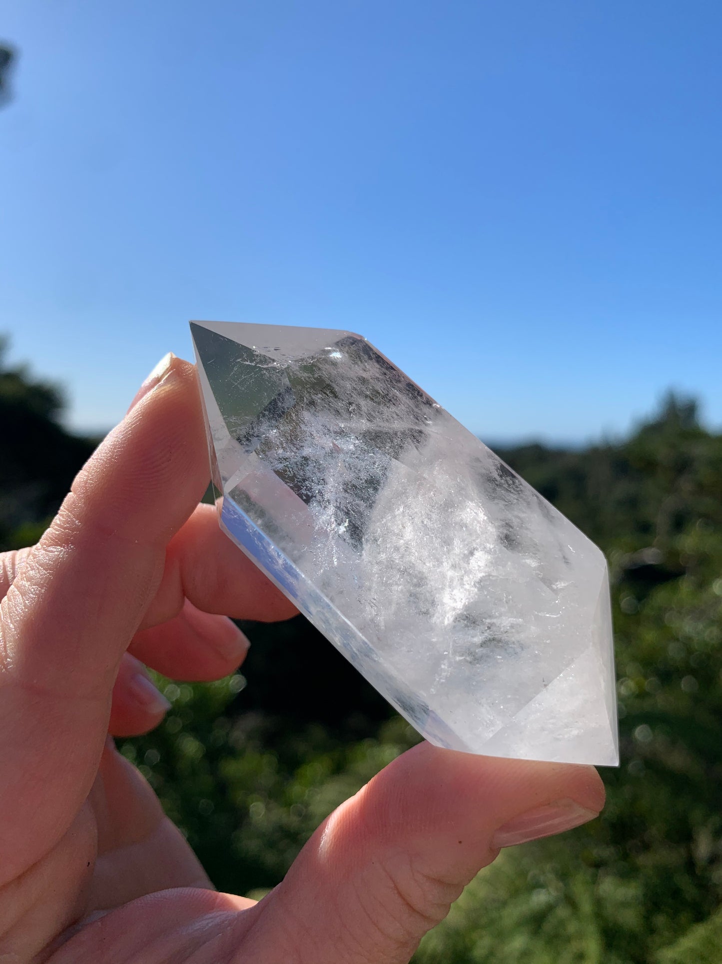 Clear Quartz Double Terminated