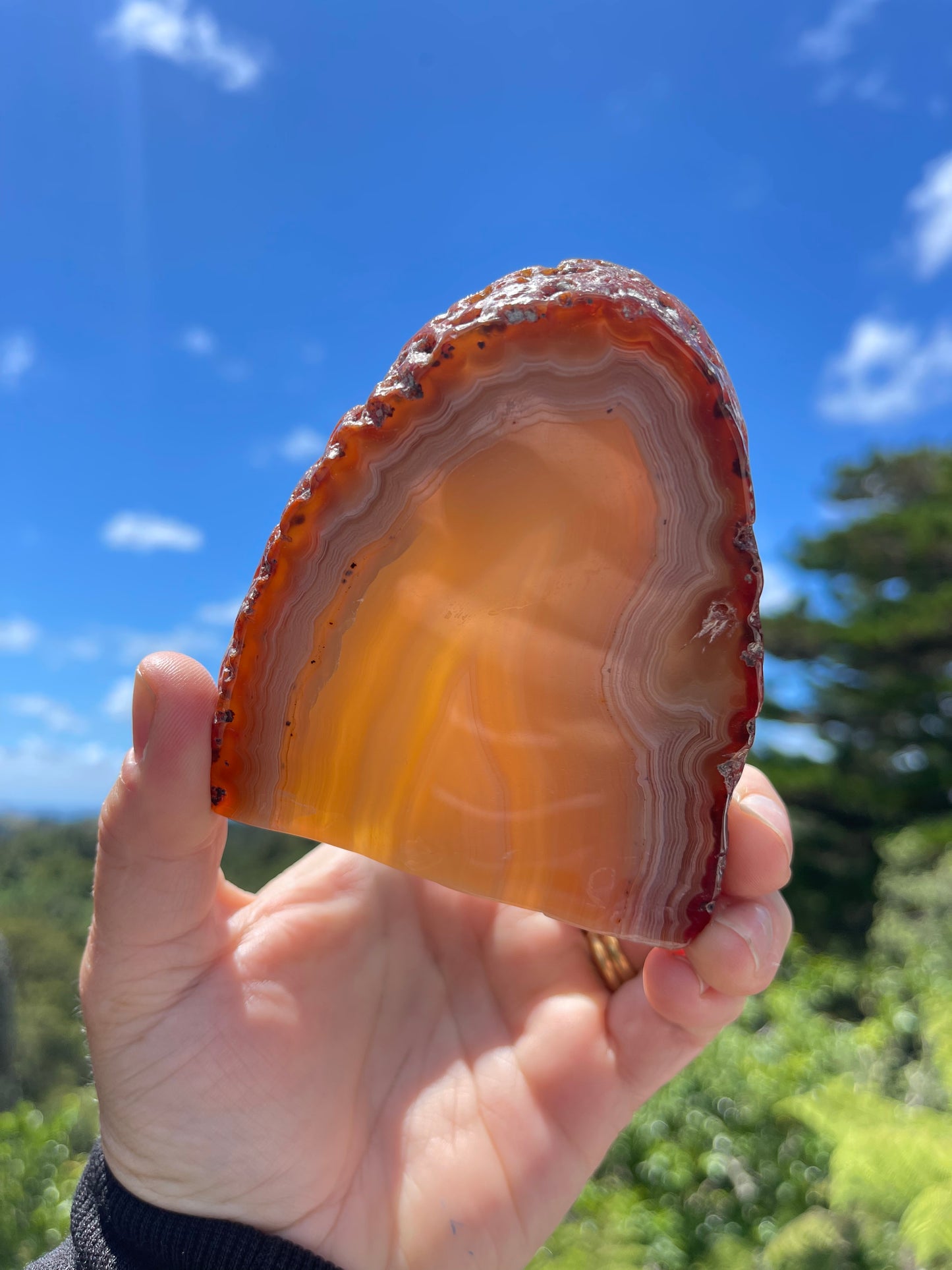 Carnelian Agate Slice