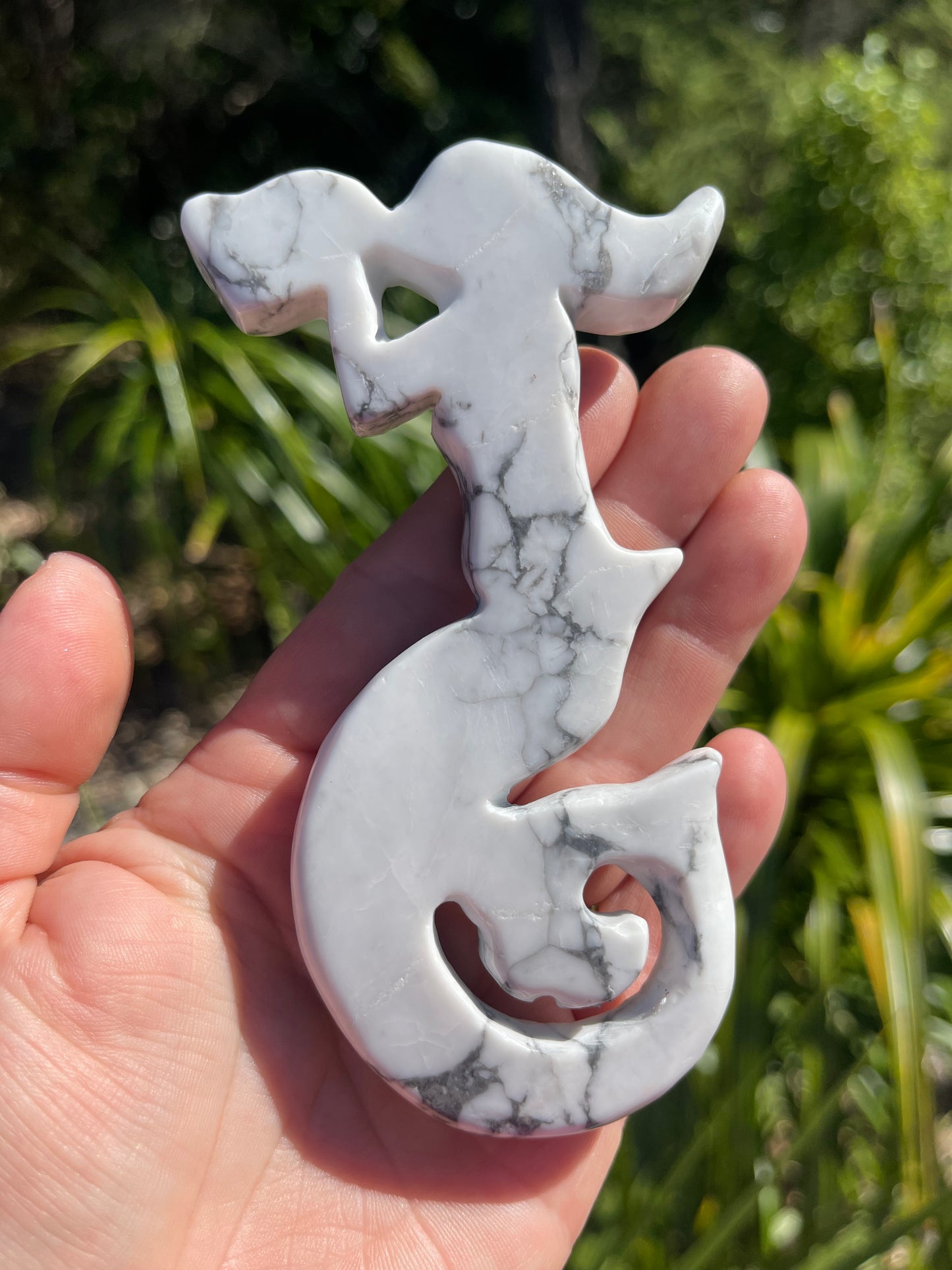 Howlite Mermaid