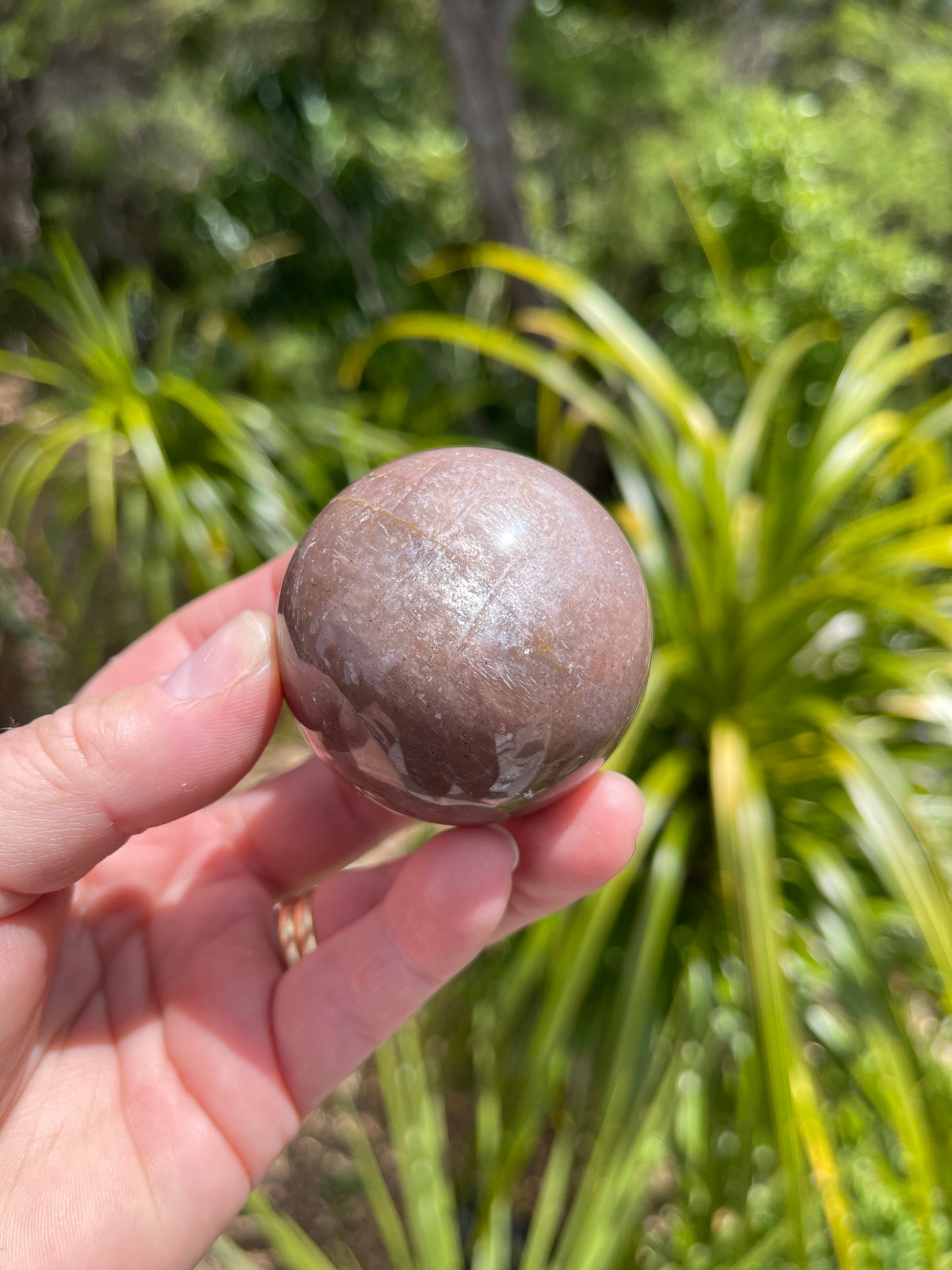 Sunstone and Moonstone Mix Sphere