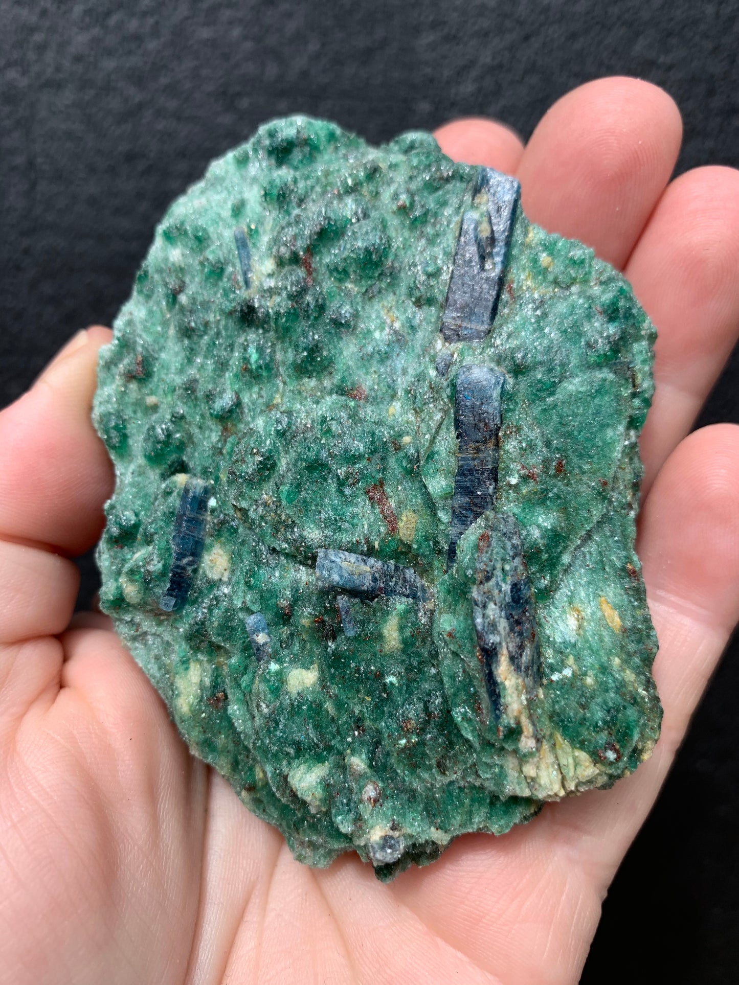 Fuchsite with Kyanite